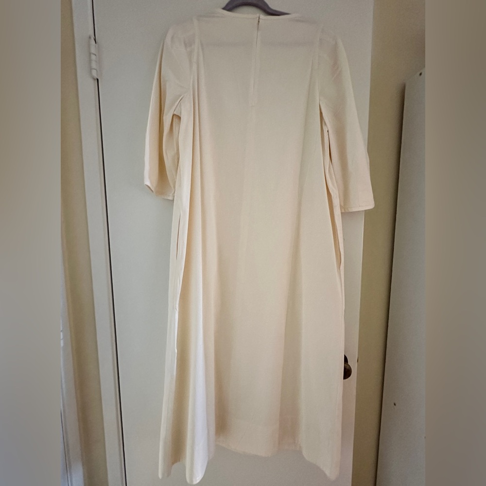 Everlane Puff Sleeve Midi Dress
